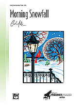 Morning Snowfall piano sheet music cover